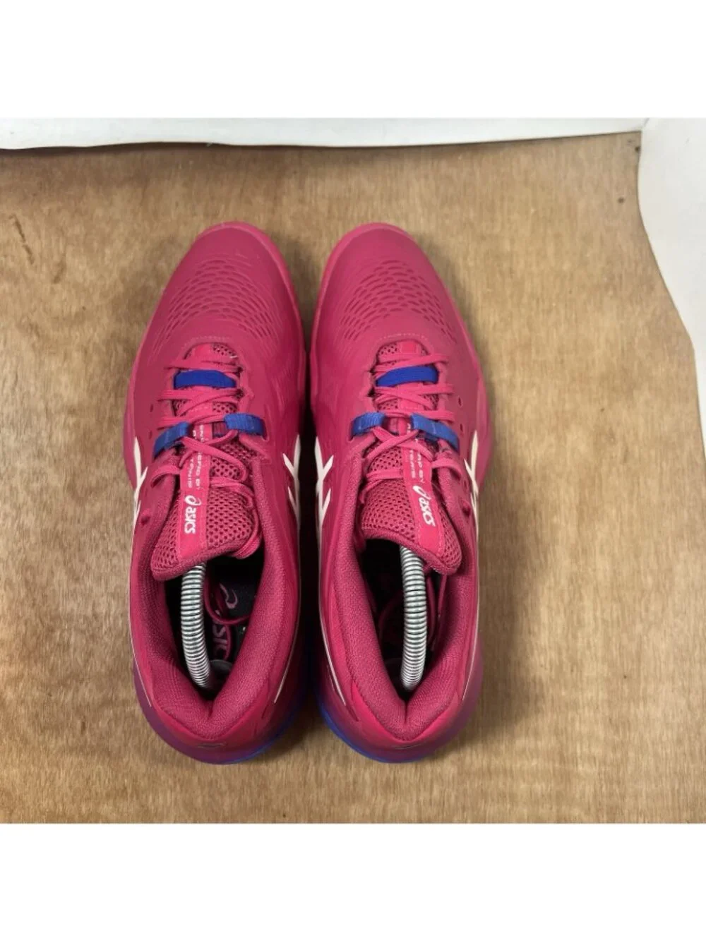 Asics Women's Gel-Resolution X Women Size 10 Pink Tennis Pickleball Shoes
